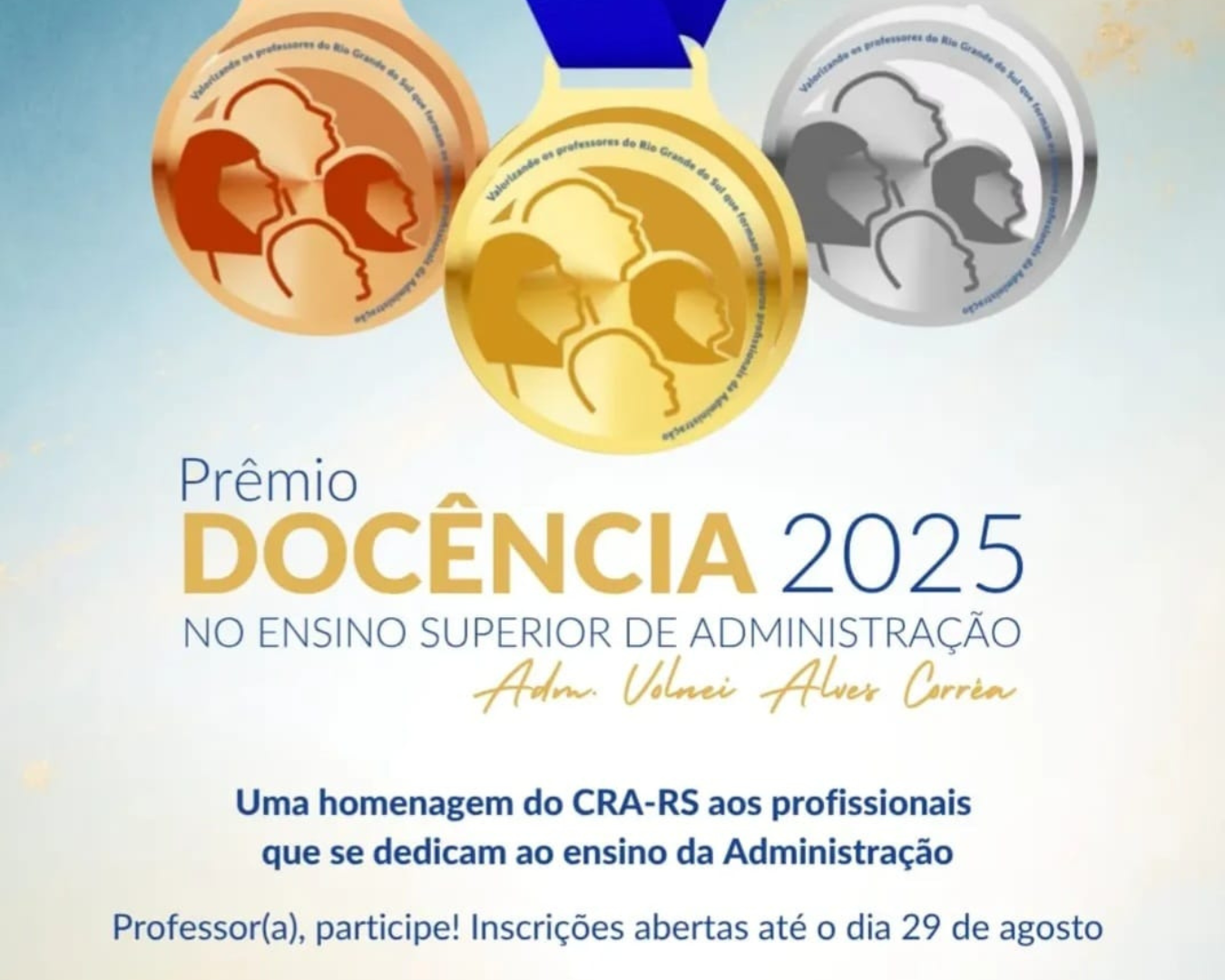 Abertas inscrições para o Prêmio Docência 2025